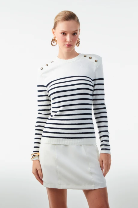 Buzo Rayas Imperia Off White
