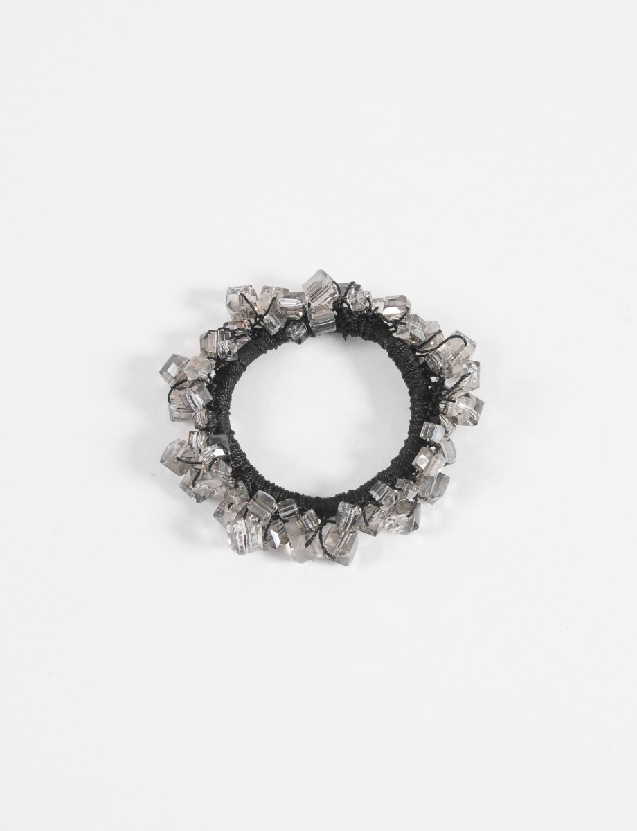 Gomitas detalle vidrio - negro 