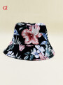 GORRO BOTANICAL NEGRO