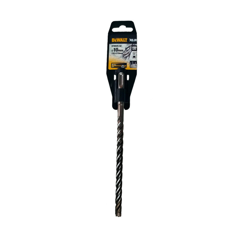 Mecha SDS-Plus XLR para hormigón y metal Dewalt 10mm Mecha SDS-Plus XLR para hormigón y metal Dewalt 10mm