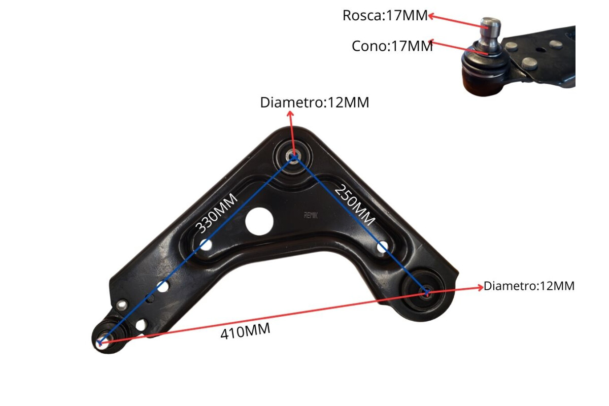Parilla De Suspension Delantera Ford Ka 96-07 Izq Parilla De Suspension Delantera Ford Ka 96-07 Izq
