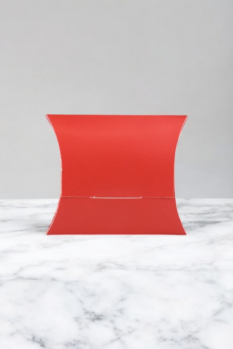 Estuche pillow eco 7x8 cm - ROJO 