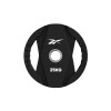 Disco Olímpico De Tpu Con Agarre Reebok 25Kg Negro