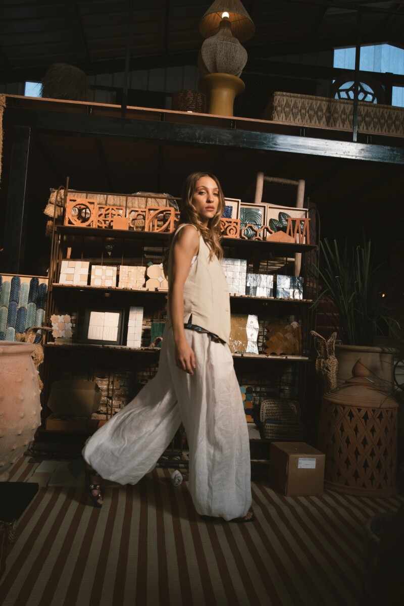 Pantalon Siroco BLANCO