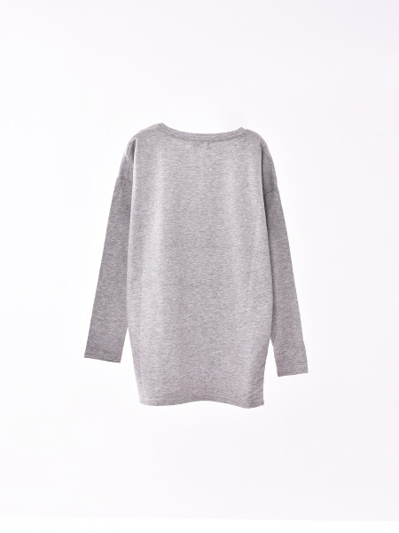 REMERA SHINE GRIS