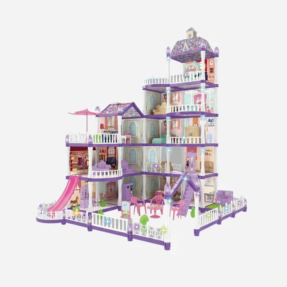 Casa de muñecas 340 piezas con accesorios. Casa de muñecas 340 piezas con accesorios.