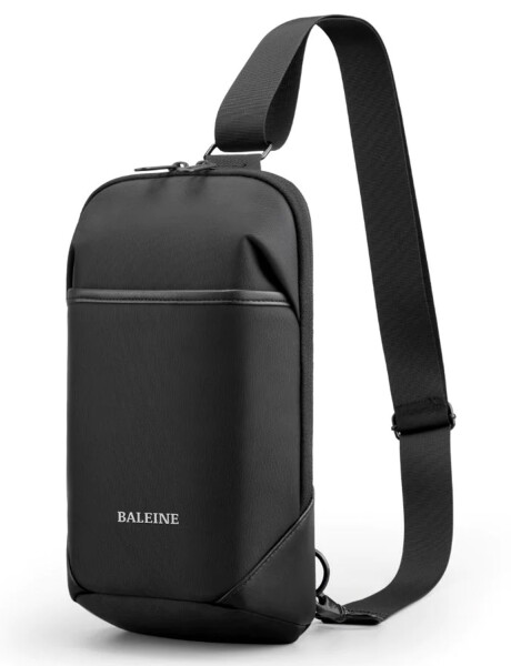 Bandolera Baleine Sling Bag Atlanta con Espacio para Tablet 7" Full Black