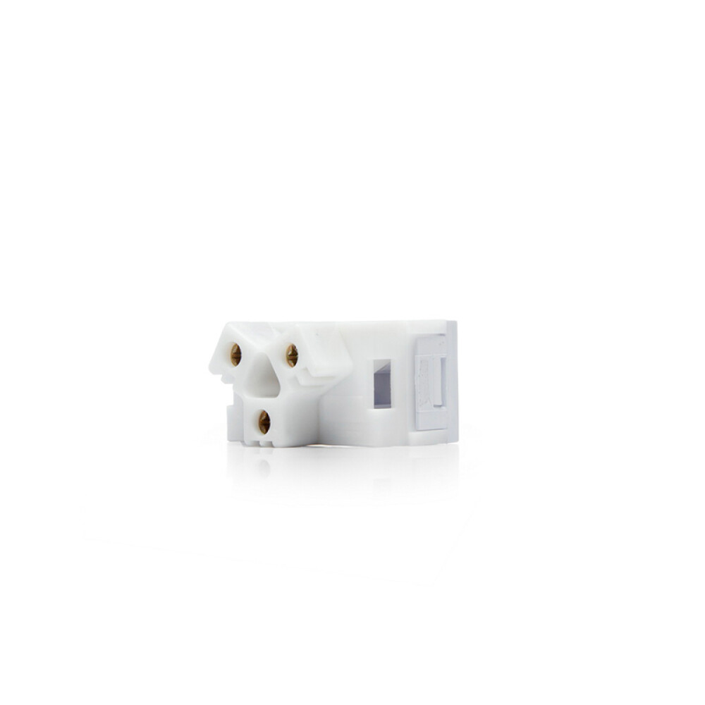 Módulo tomacorriente standard 10A 250V blanco puro ELE07605