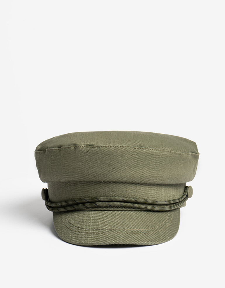 Boinas Boina De Algodón - Verde Militar