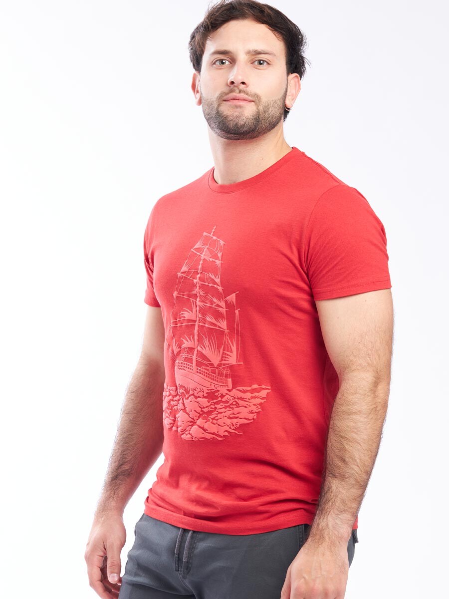 T-SHIRT TITAN 441 - Rojo 