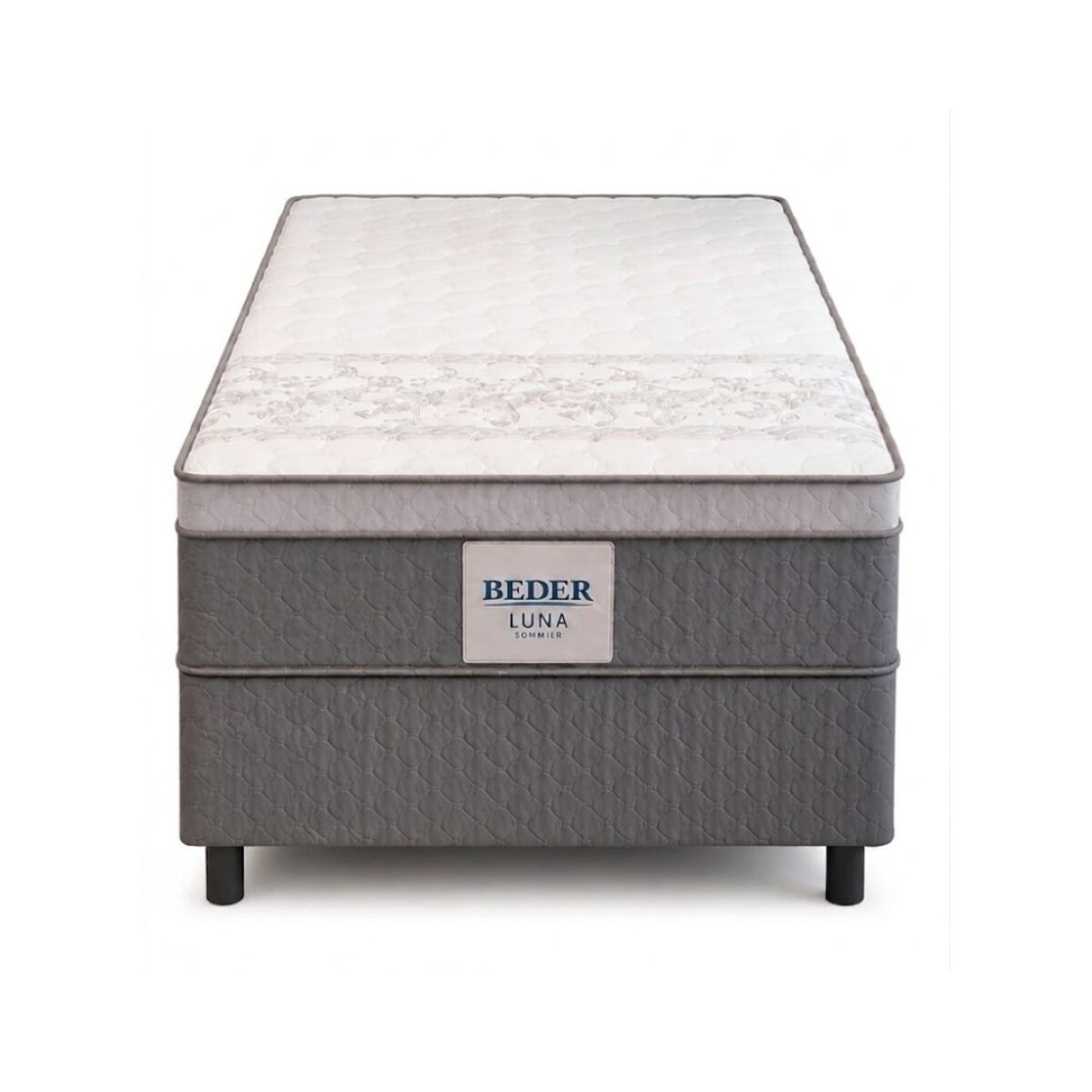 Sommier Beder Luna 90x190 cm (Base + Colchón) 
