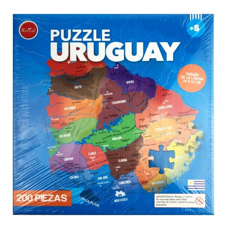 Puzzle Uruguay 200 piezas Puzzle Uruguay 200 piezas