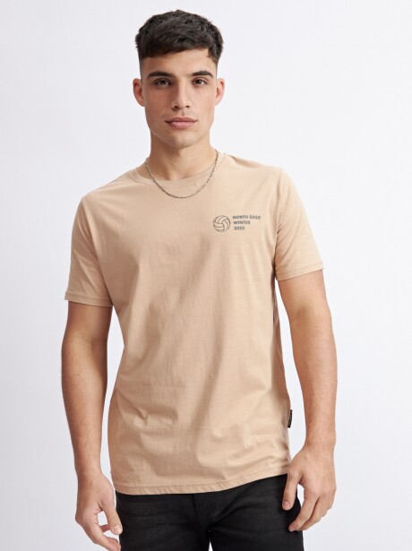 REMERA VOLLEY BEIGE