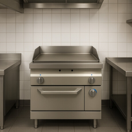 Horno a Gas de Acero Inoxidable 80 x 80 cm Horno a Gas de Acero Inoxidable 80 x 80 cm