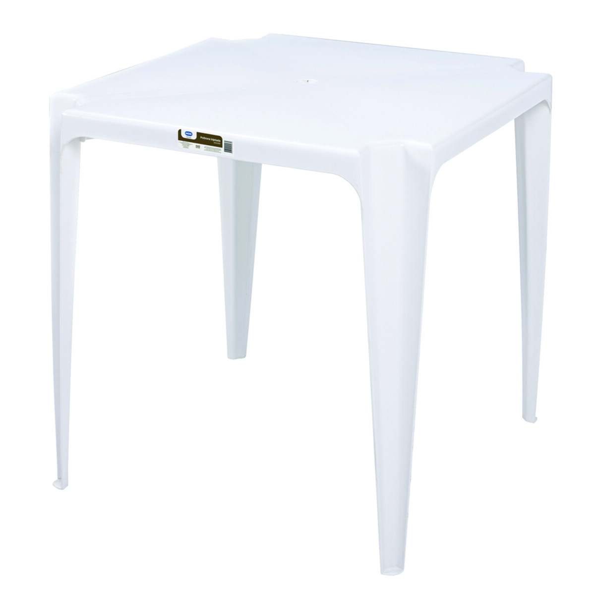 Mesa cuadrada 70 x 70 cm Bela Vista - Blanca 