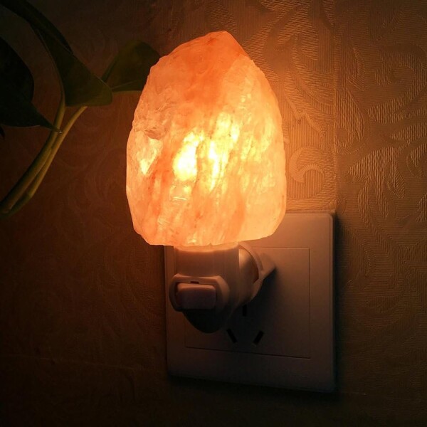 Veladora Lampara De Sal Natural Luz Del Himalaya Enchufe Veladora Lampara De Sal Natural Luz Del Himalaya Enchufe