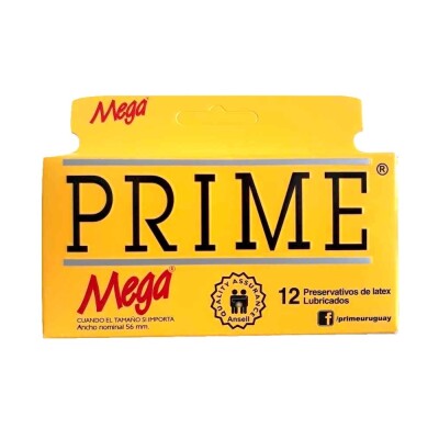 Preservativo Prime Mega 12 Uds. Preservativo Prime Mega 12 Uds.