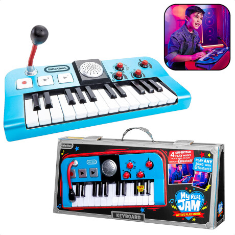 Órgano Con Micrófono Little Tikes Piano C/ Bluetooth Órgano Con Micrófono Little Tikes Piano C/ Bluetooth