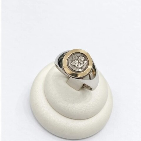 Anillo con Ángel de la guarda Anillo con Ángel de la guarda