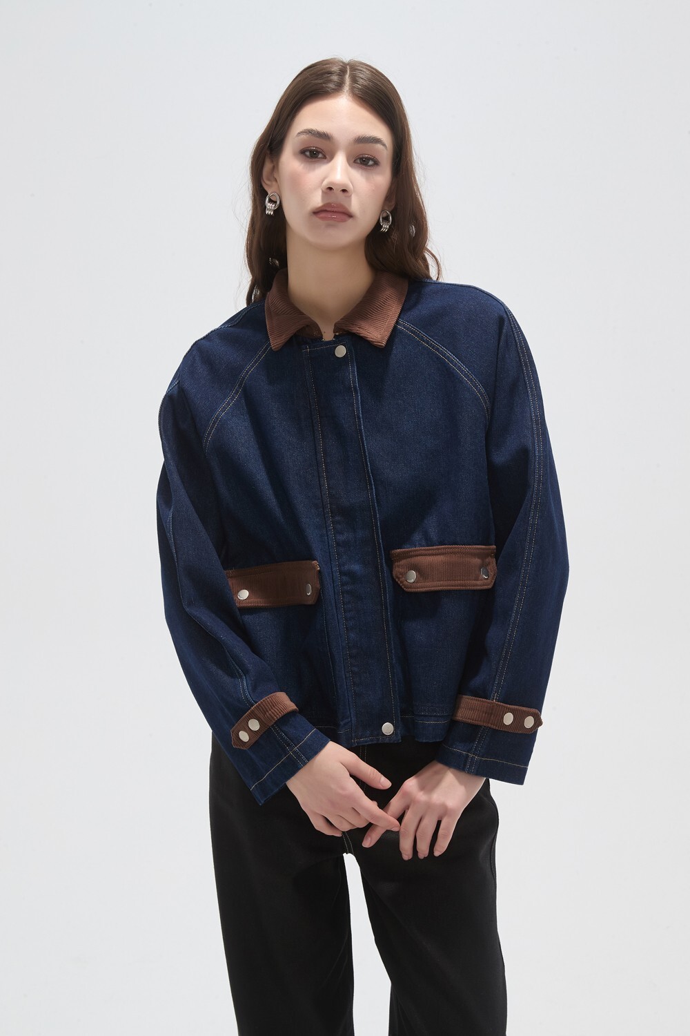 Campera Cozi Azul Oscuro