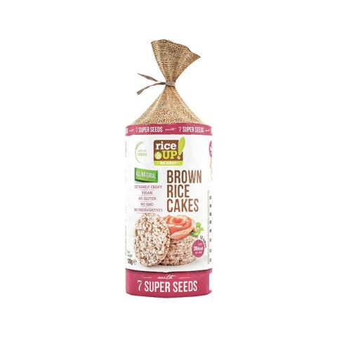 Galletas De Arroz 7 Semillas Rice Up 120g Gall Arroz Rice Up 7 Semillas