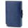 Billetera Baleine Kansas en Aluminio y Cuero con Protección RFID Original Navy