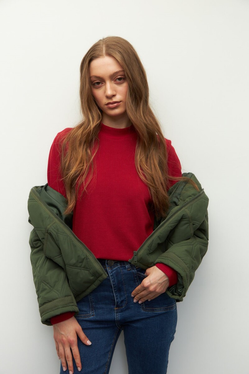 POLERA MARCIA Rojo Oscuro