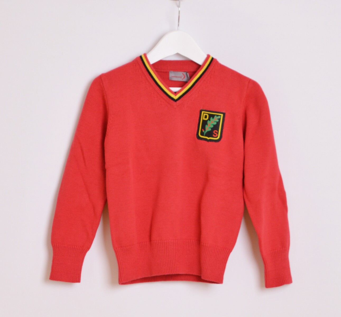 Sweater escote V Alemán - Red 