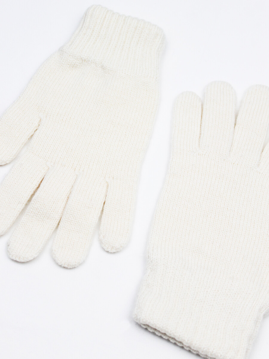 Guantes de Lana - Crudo 