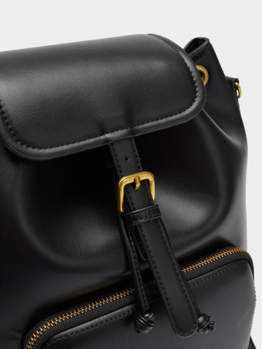 Mochila Con Alça Bandolera negro