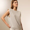 Remera Micaeli Plateado