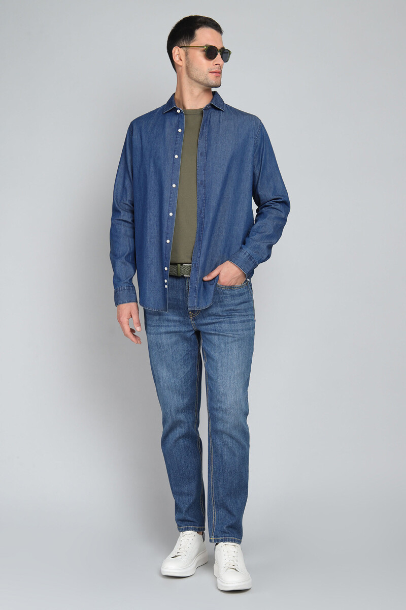 Camisa Arrow Jean AZUL