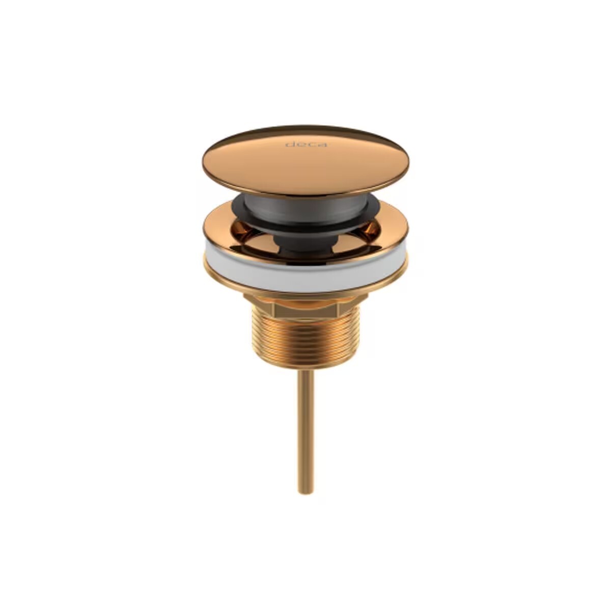 Válvula De Lavatorio Bronce Deca Red Gold Click 