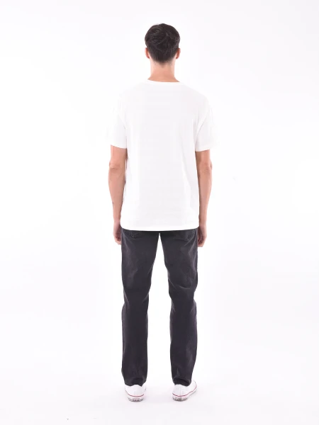 REMERA DIAGONAL OFF WHITE