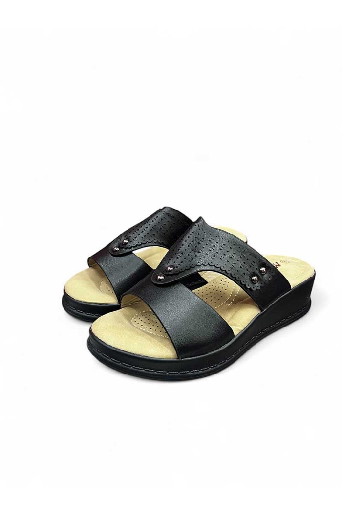 SANDALIA MODELO ITALIANO ASK 22319 Negro