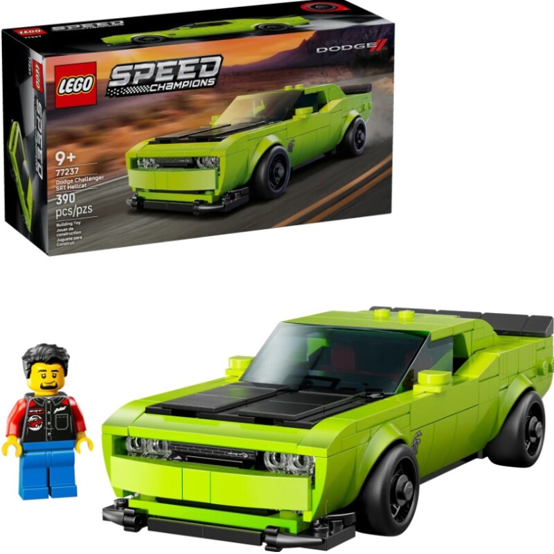 Coche Lego Dodge Challenger Srt Hellcat 77237 Coche Lego Dodge Challenger Srt Hellcat 77237