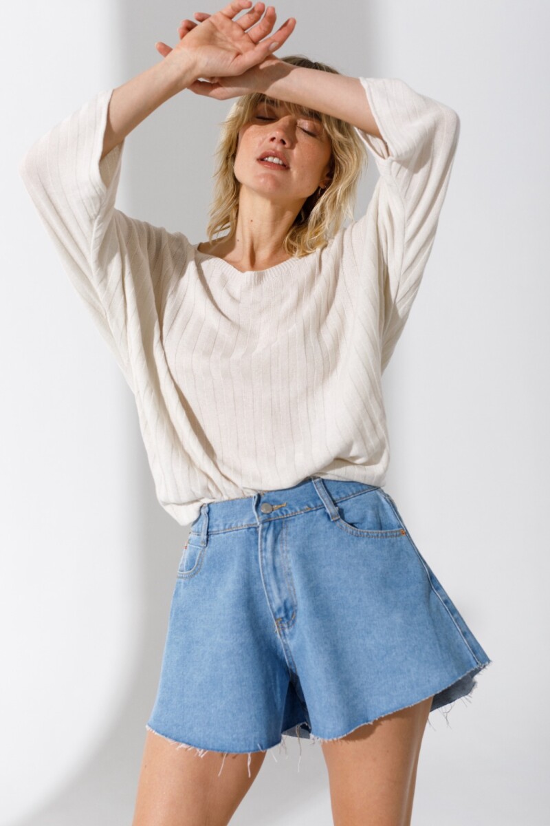 Sweater Agua Beige