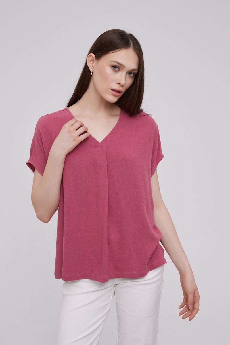 Blusa Addo - Magenta 