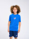 REMERA HUB Nacional Junior Azul Royal, Blanco