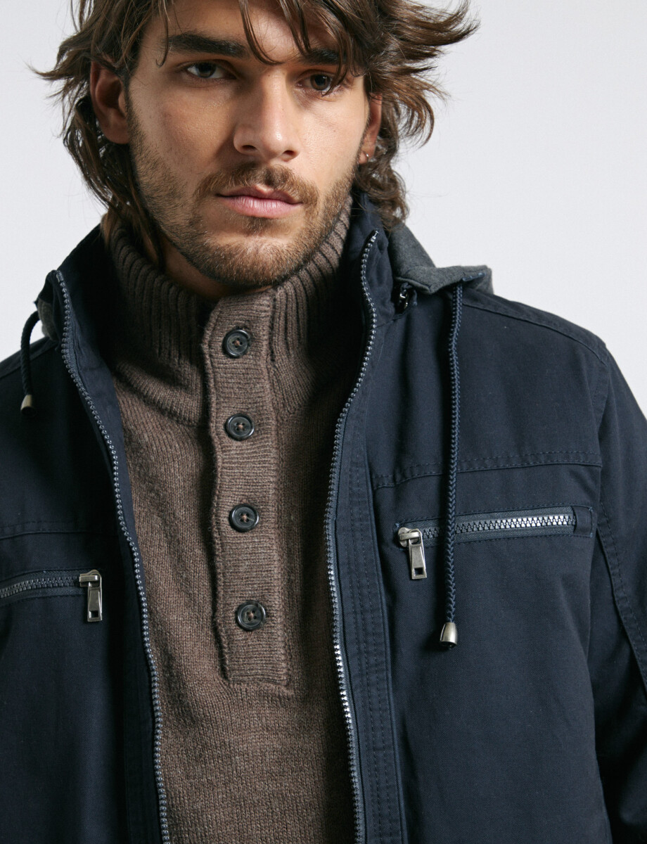 300217 CAMPERA HARRY Azul Oscuro