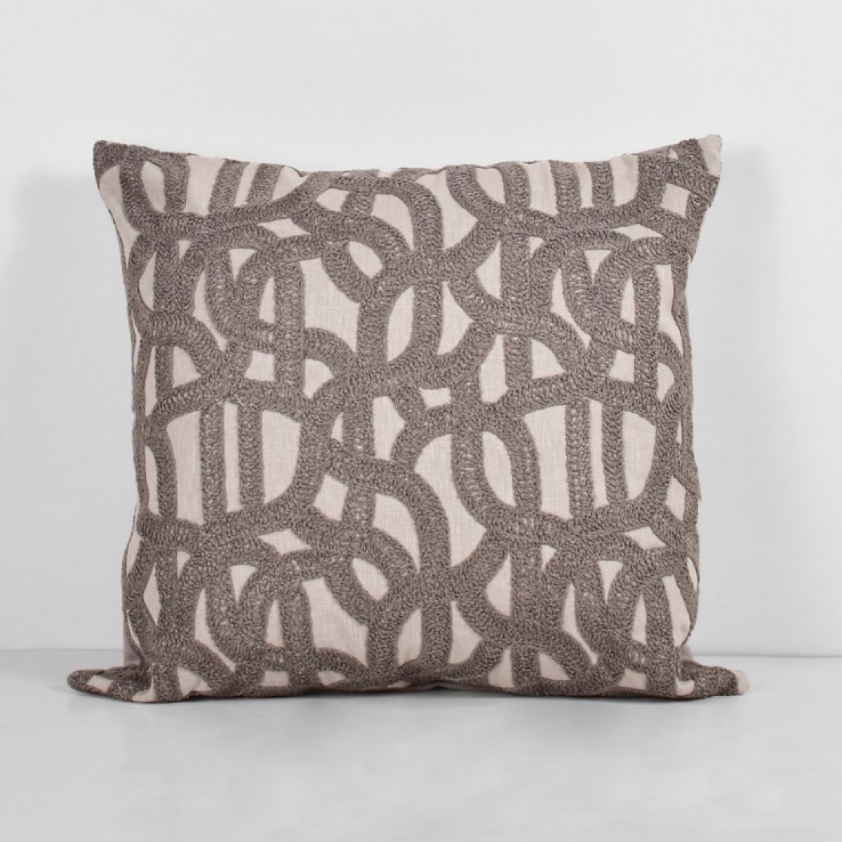 Almohadon Deco Tropea - 50x50 Beige - Greige 