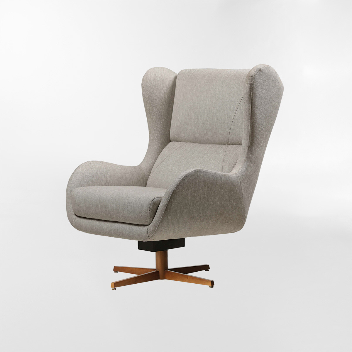 POLTRONA ITALIAN SWIVEL BEIGE 