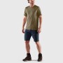 Polo Fjallraven Abisko Wool SS M Hombre Black