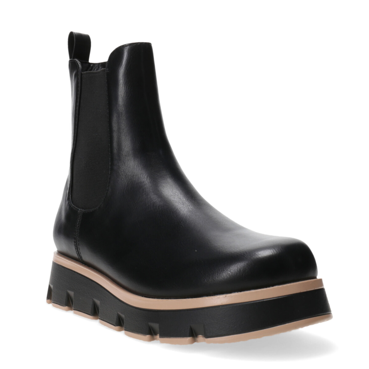 Bota chelsea RUSIA con elásticos laterales MissCarol - Black 