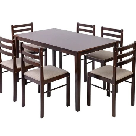 Juego De Comedor Marsella 6 Sillas Almendra Juego De Comedor Marsella 6 Sillas Almendra