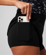 Short Con Malla Sun Chaser 3" Mujer Black