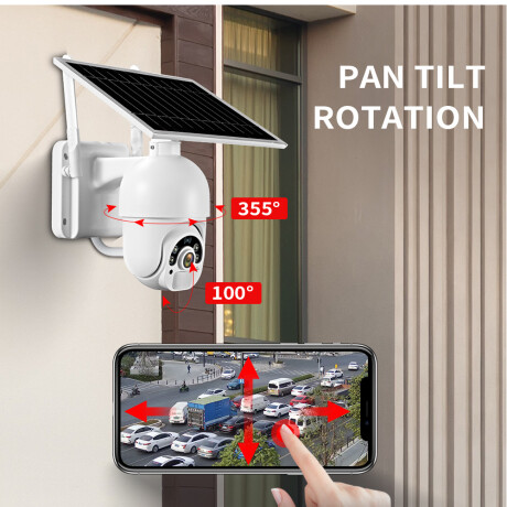 Cámara PTZ Solar Tuya Smart WIFI SM-S20 001