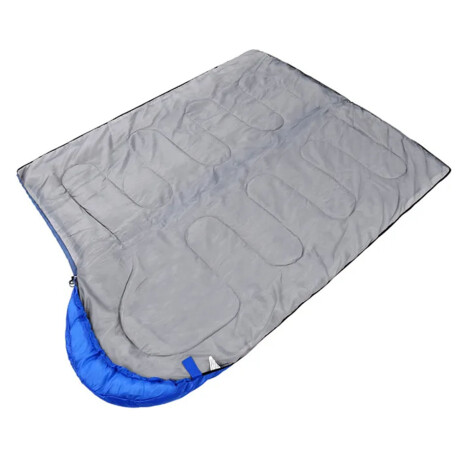 Sobre Dormir C/ Capucha Reforzado + Bolso Camping N1 Azul