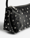 City Cartera City Con Tachas - Negro