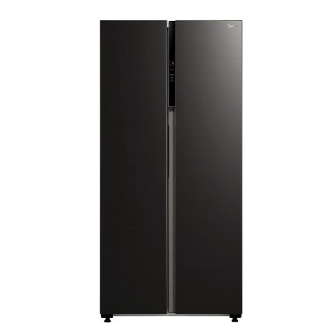 Heladera con freezer inverter Midea MDRS619GFR28 color negro con capacidad de 482L Heladera Con Freezer Inverter Midea Mdrs619gfr28 Color Negro Con Capacidad De 482l